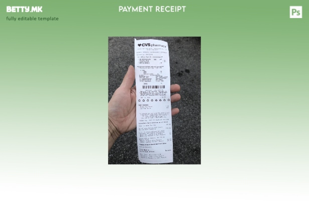 Шаблон за проверка на аптека Cvs во модерен стил